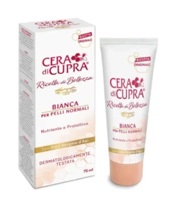 Nourishing and protective white face cream with beeswax 75 ml
