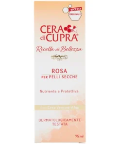 Nourishing and protective pink face cream with beeswax, 75 ml