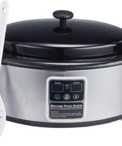 Master Massage 6 Quart Digital Hot Stone Warmer – 60–80 Stone Capacity